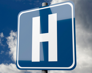 Hospital Sign - Best Hospitals Announced